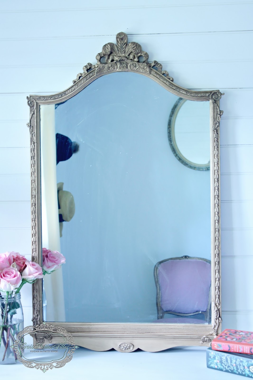 Trois Petites Filles Step by Step Tutorial On Creating A Faux Gilded