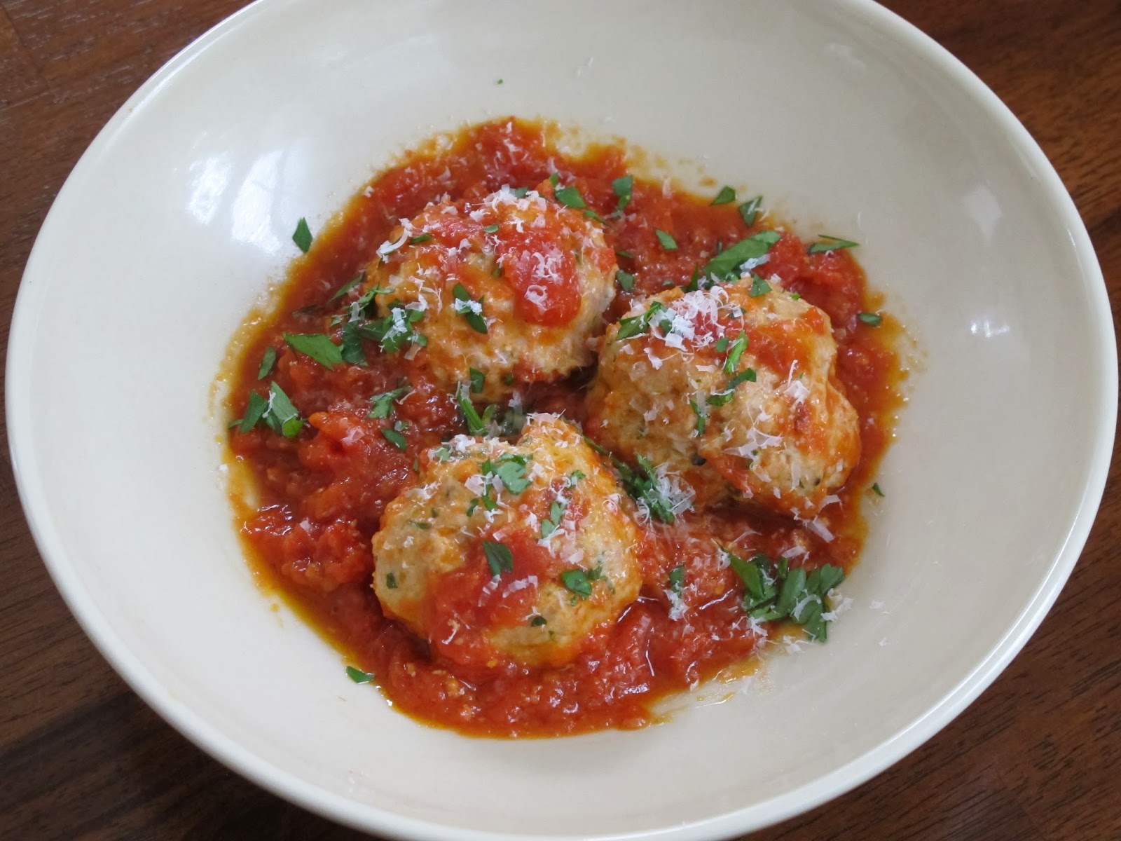 Kitchen Sink Diaries Turkey Ricotta Meatballs