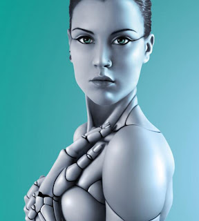 sexy beaty woman robots