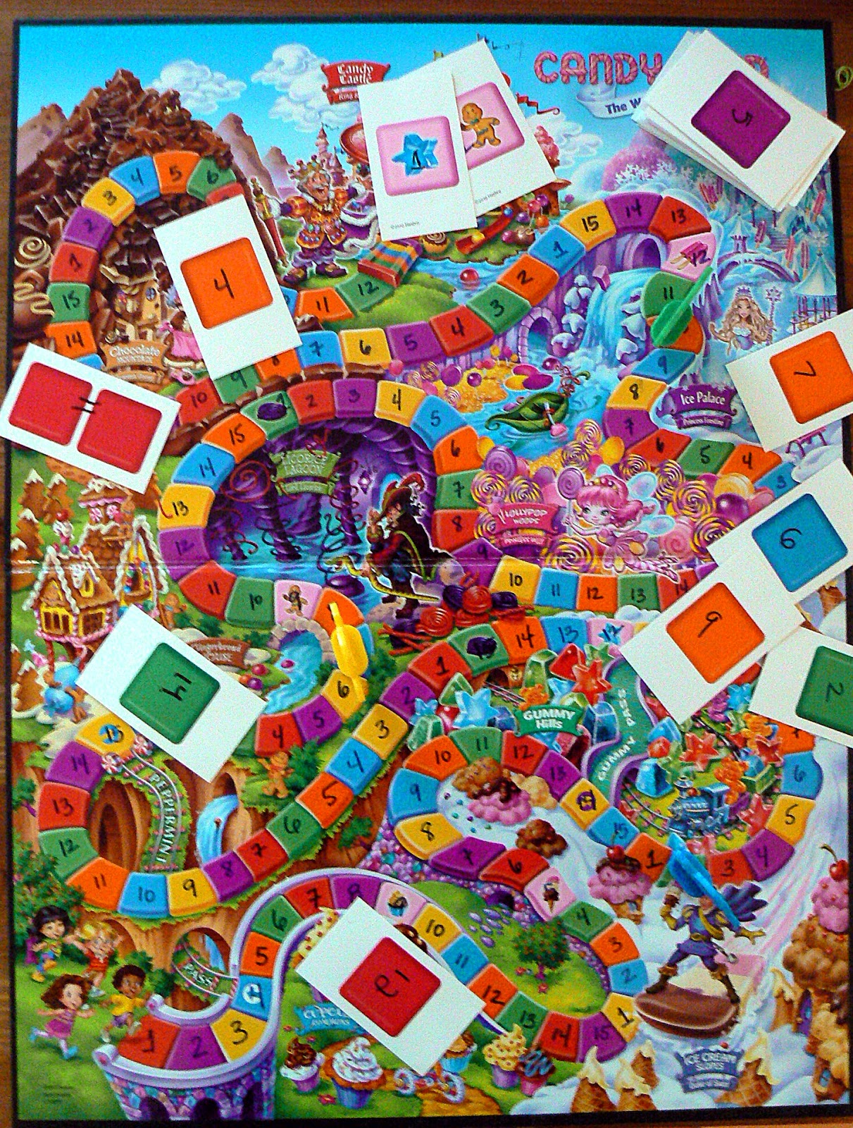 101 Days of Homeschooling Day 51 / 104 Candy Land Multiplication
