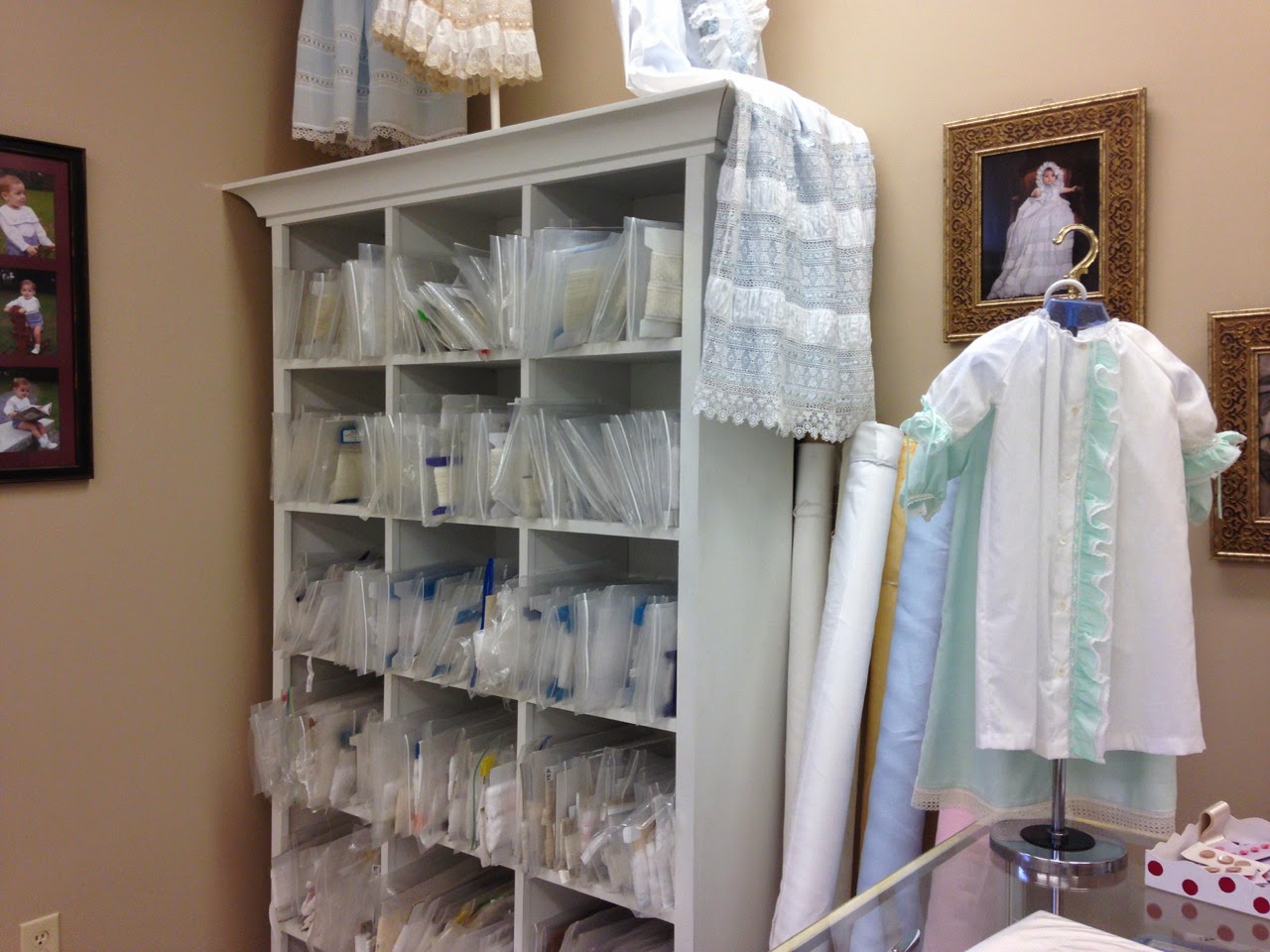 The Old Fashioned Baby Sewing Room: Beth's Heirloom Sewing Shop - A