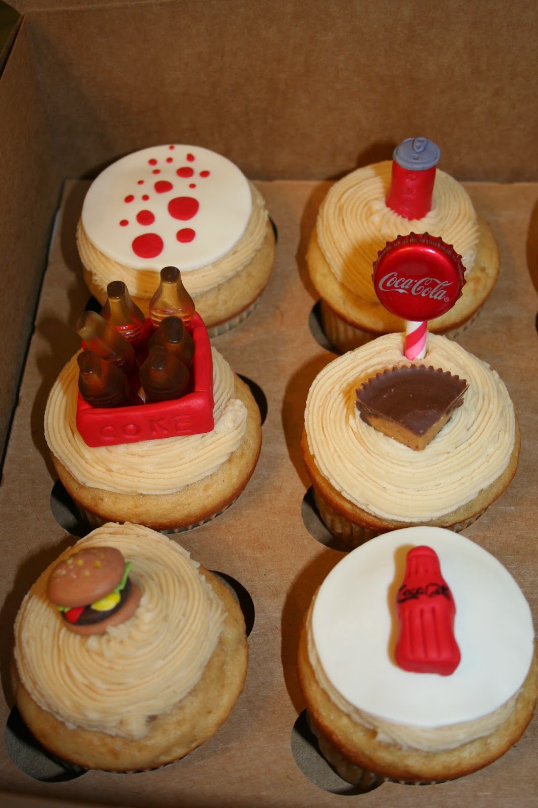 Lynella Vanilla Coca Cola Cupcakes