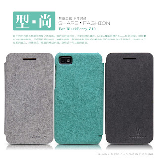 Nillkin New Tree-texture Leather Case for BlackBerry Z10 + Screen Film - Black Nillkin New Tree-texture Leather Case for BlackBerry Z10 + Screen Film - Black