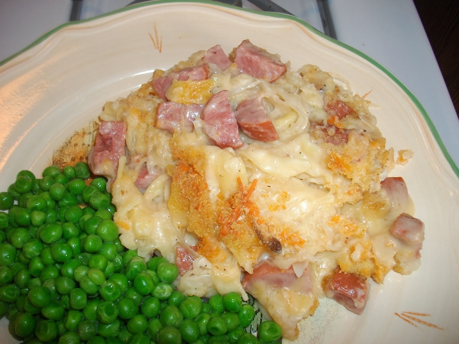 Domestic Goddess's Recipe Box UberBraten Kielbasa and Sauerkraut