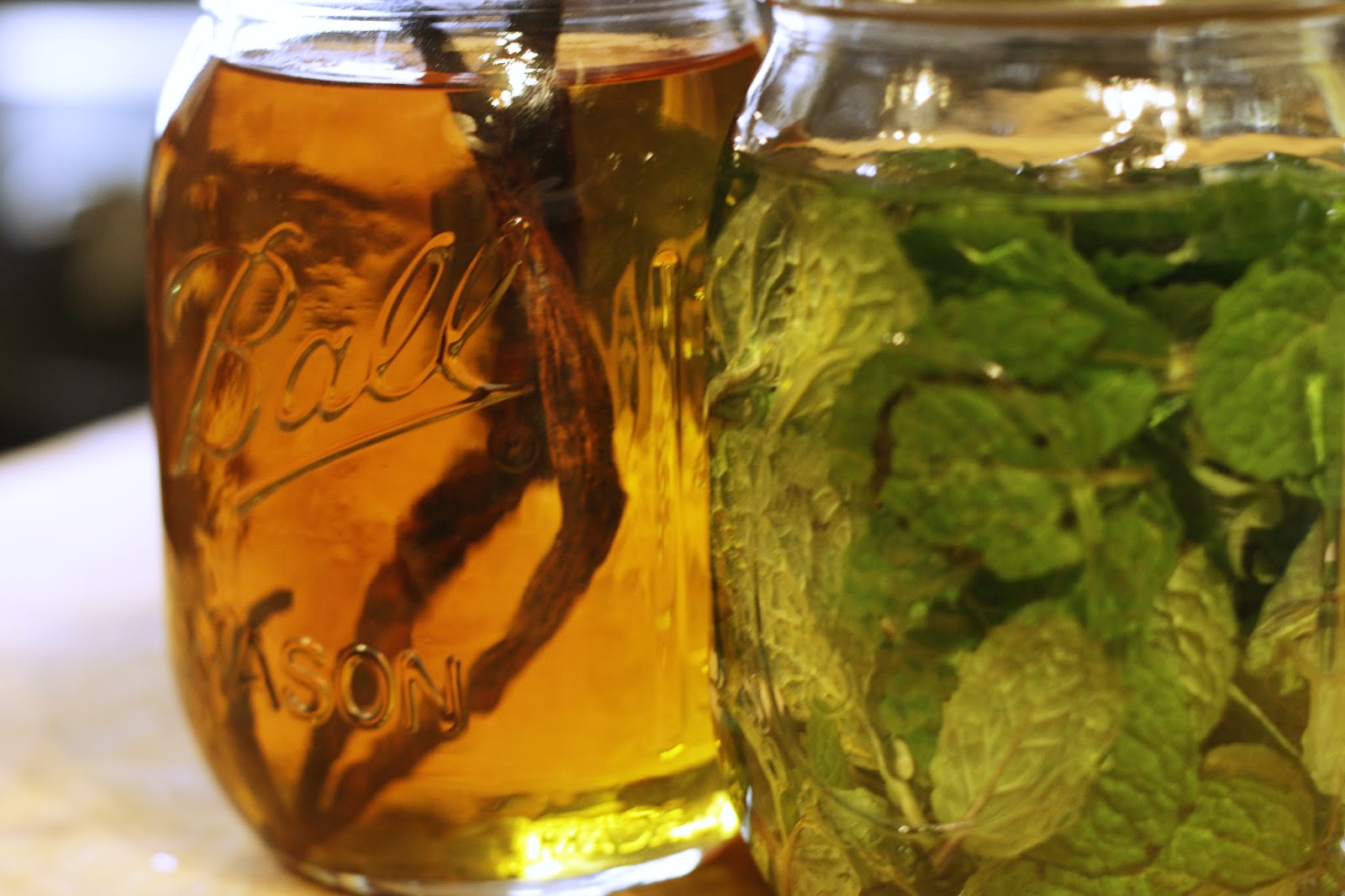 Blackberry Morning Homemade Extracts Vanilla and Mint