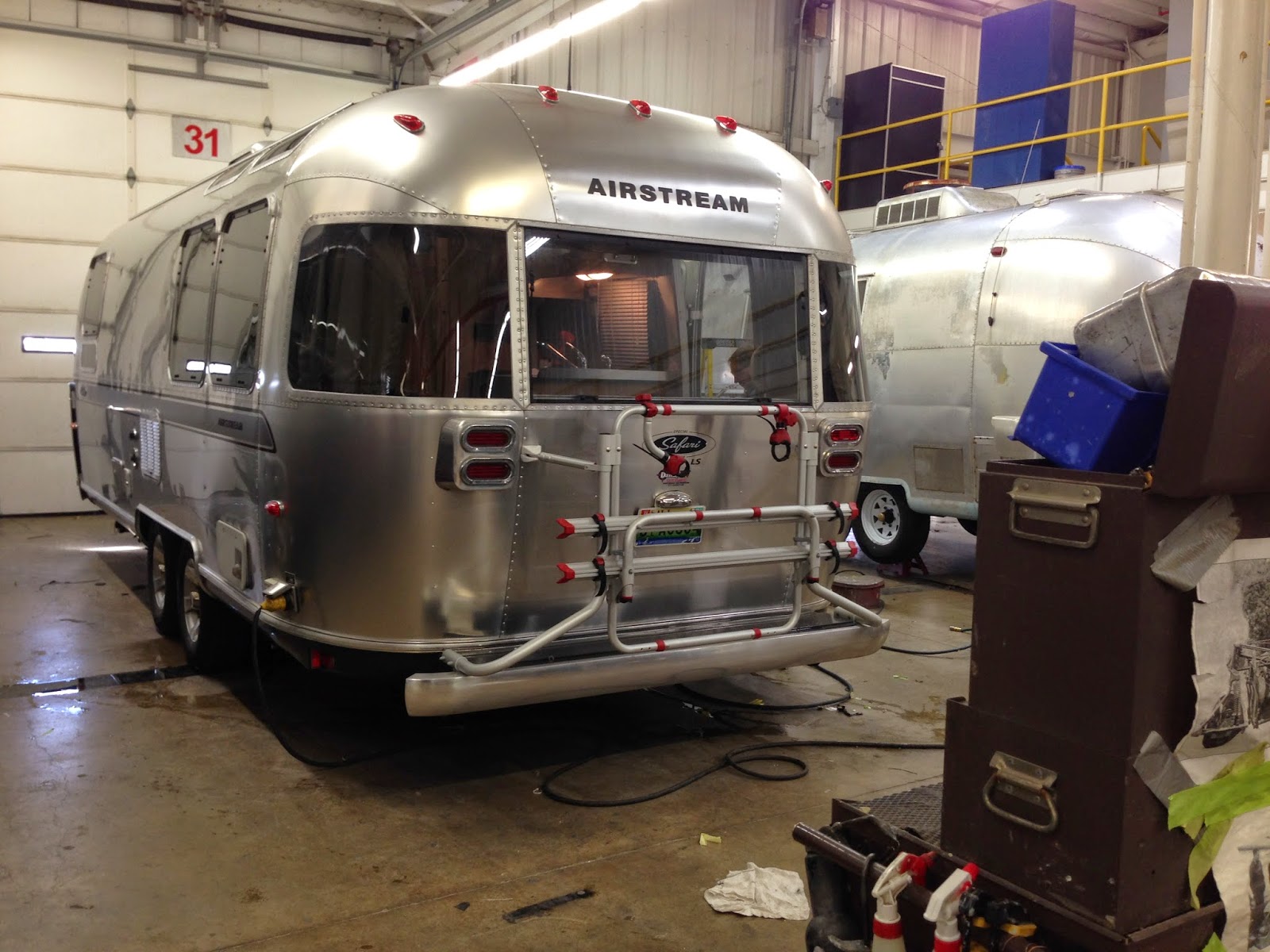 Cozy Rosie Airstream Terraport, Airstream Factory, Jackson Center, Ohio