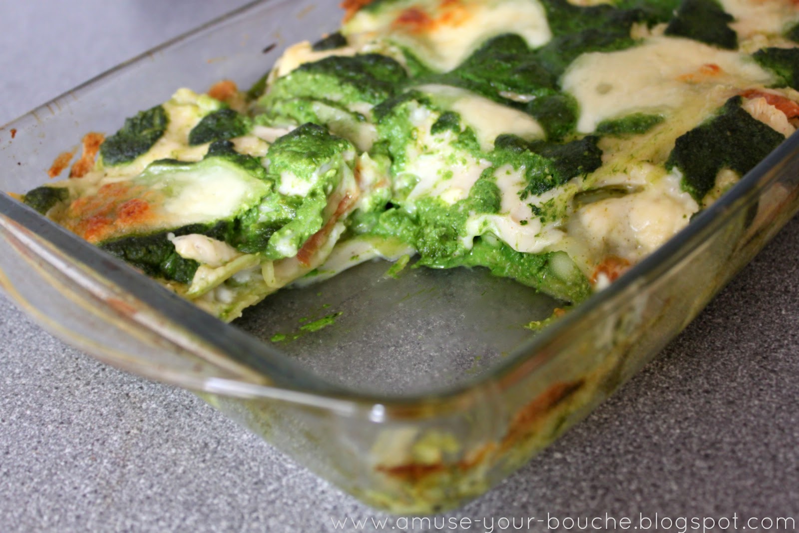 vegetarian lasagna recipe spinach white sauce