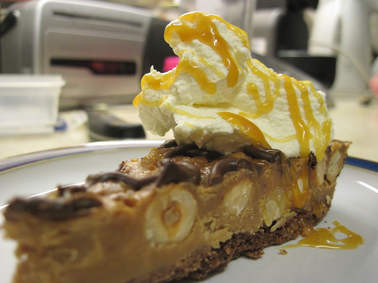 The Sugar Lump Caramel Hazelnut Chocolate Tart