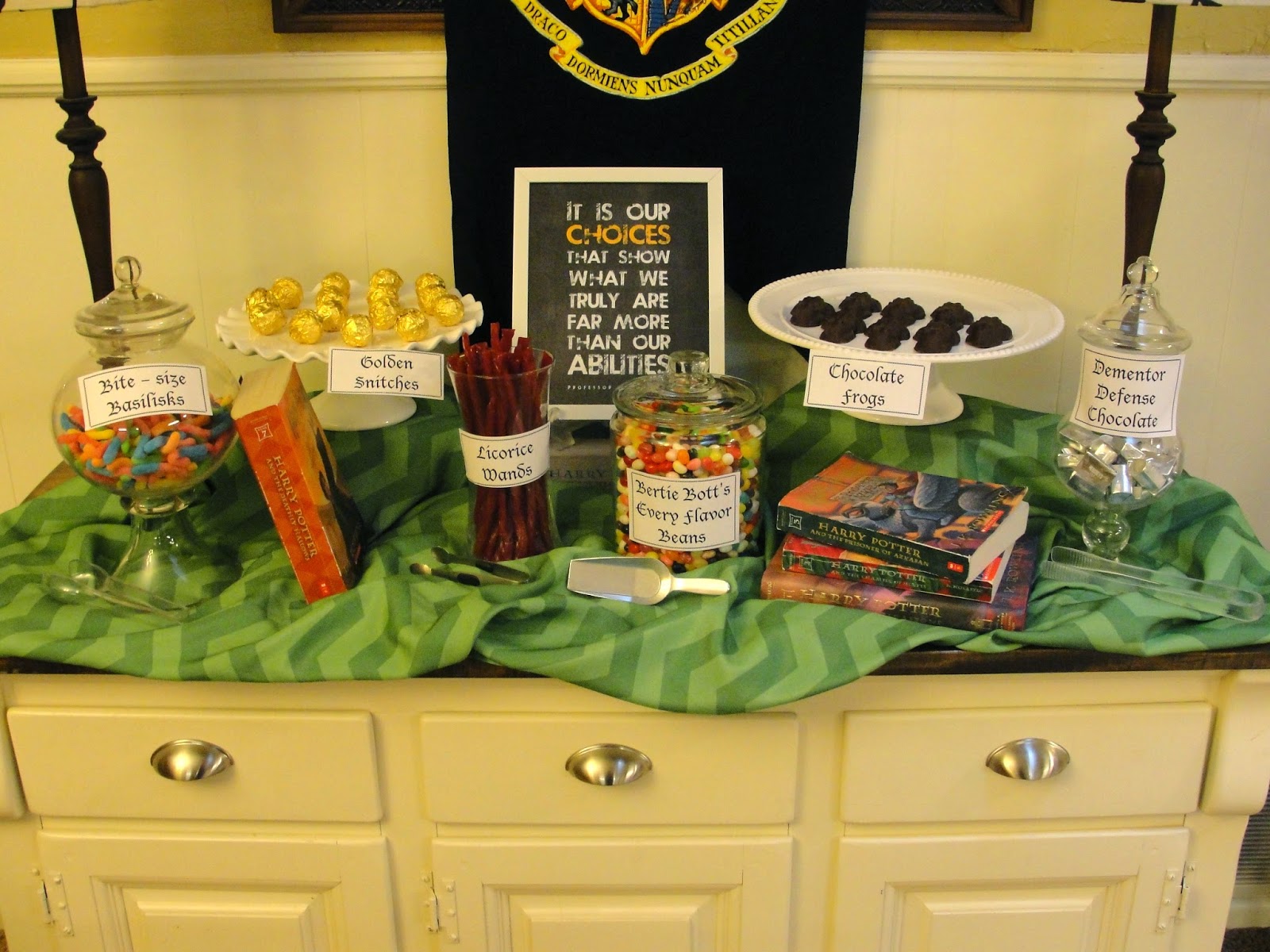 Nicole Davis Events Harry Potter Party Candy Buffet