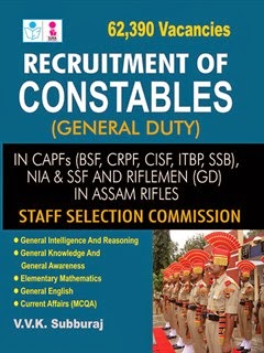 ssc constable general duty exam book
