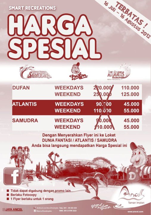 Tiket Diskon DUFAN - ANCOL