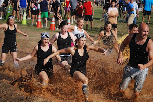 One of our boot camp mud run teams