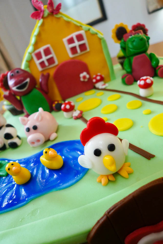 Barney And Friends Cake Sherbakes