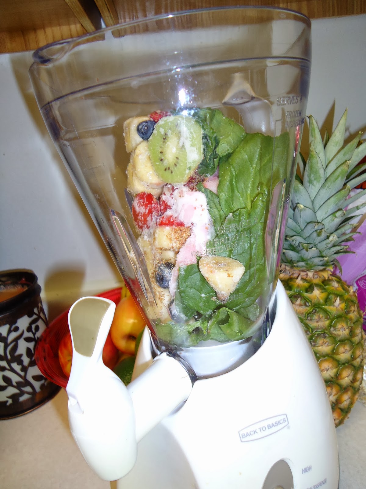 CLK Fashions Best Frozen Fruit Smoothie EVER