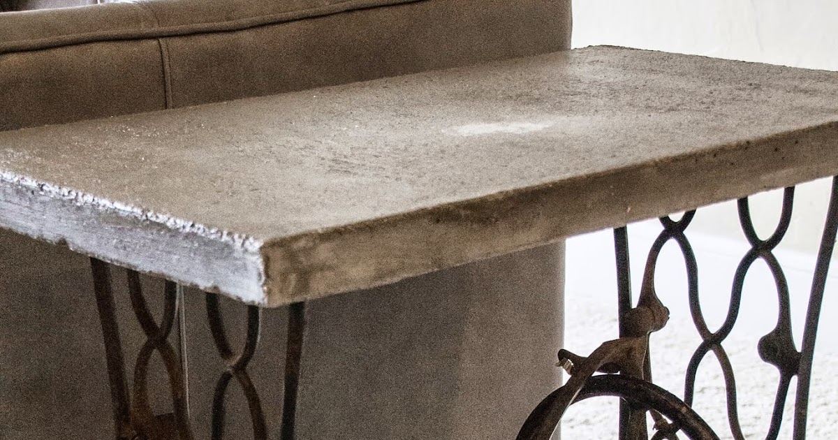 The Duffle Family Concrete End Tables