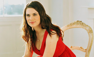 Havely Atwell sitting at the balcony natural wallpapers Havely Atwell sitting at the balcony natural wallpapers