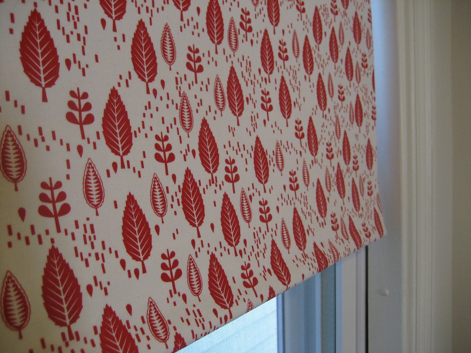 kate makes a... fabriccovered roller shade