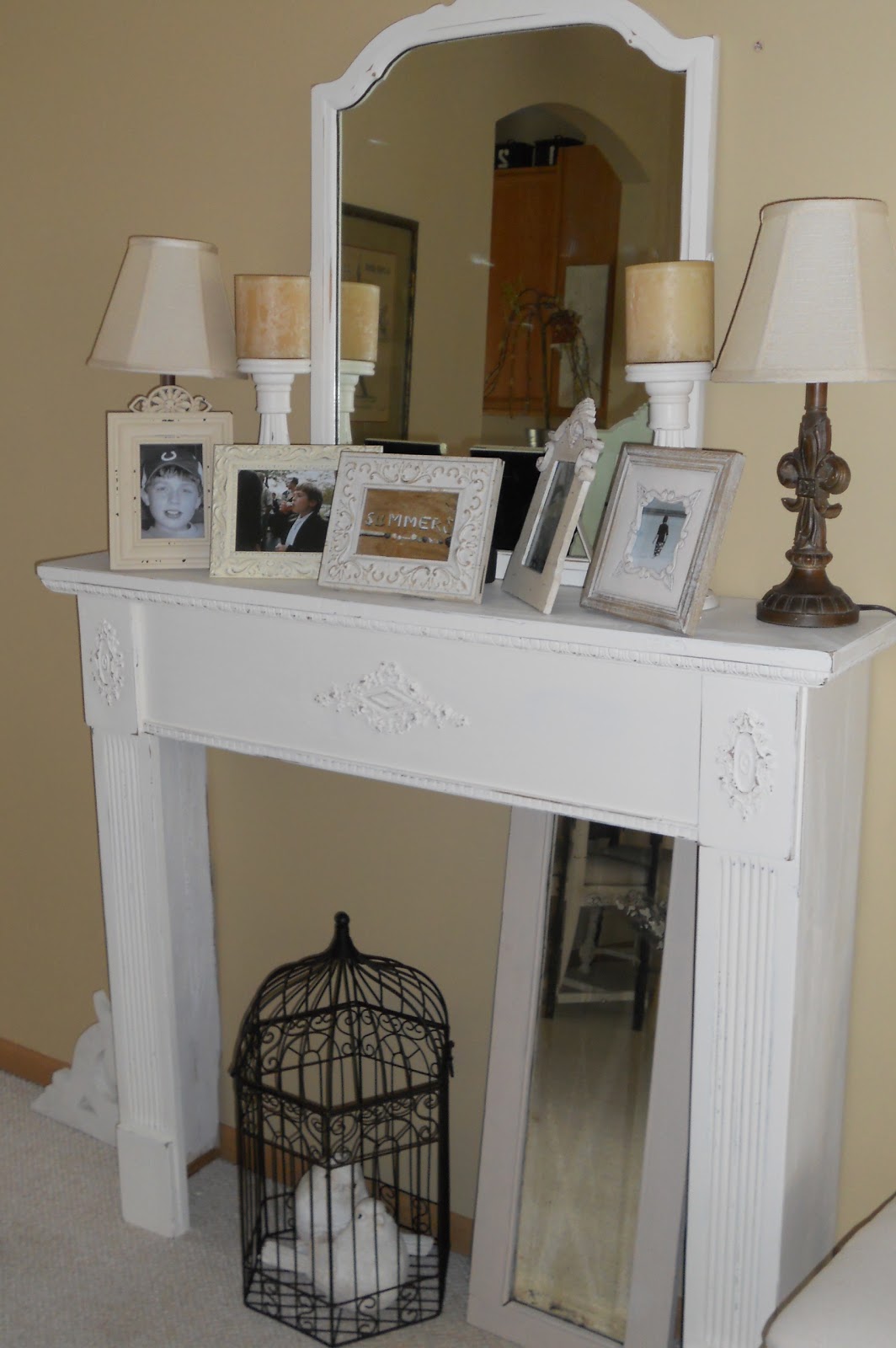 vintagie recreations FirePlace Mantel Redo