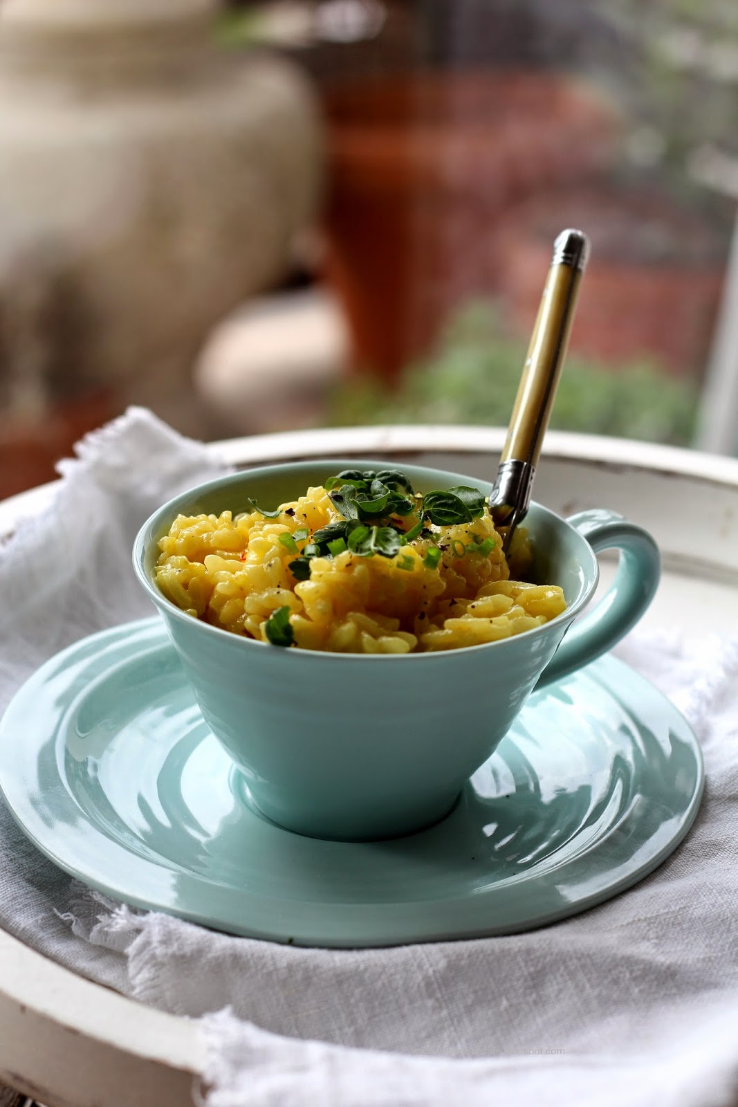 a lemon tree cafe RISOTTO Z SZAFRANEM RISOTTO MILANESE