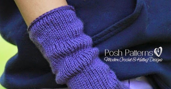 Posh Patterns Easy Crochet Patterns and Knitting Patterns: Free Knitting Patt...