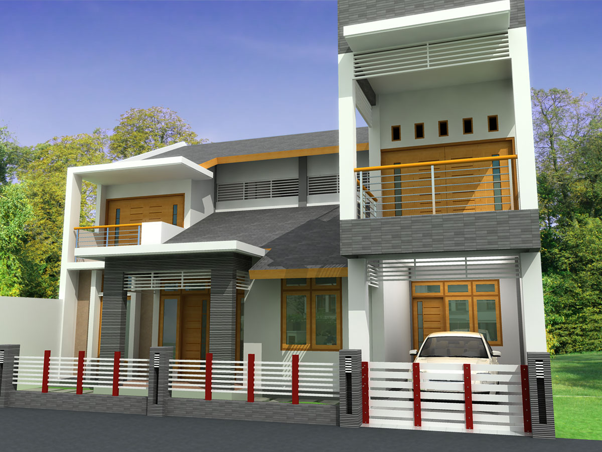 SMK N 1 AIMAS Teknik Gambar Bangunan Desain Rumah Model 