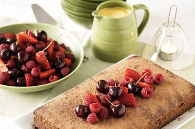 Chocolate hazelnut pudding with boozy custard Recipe Chocolate hazelnut pudding with boozy custard Recipe