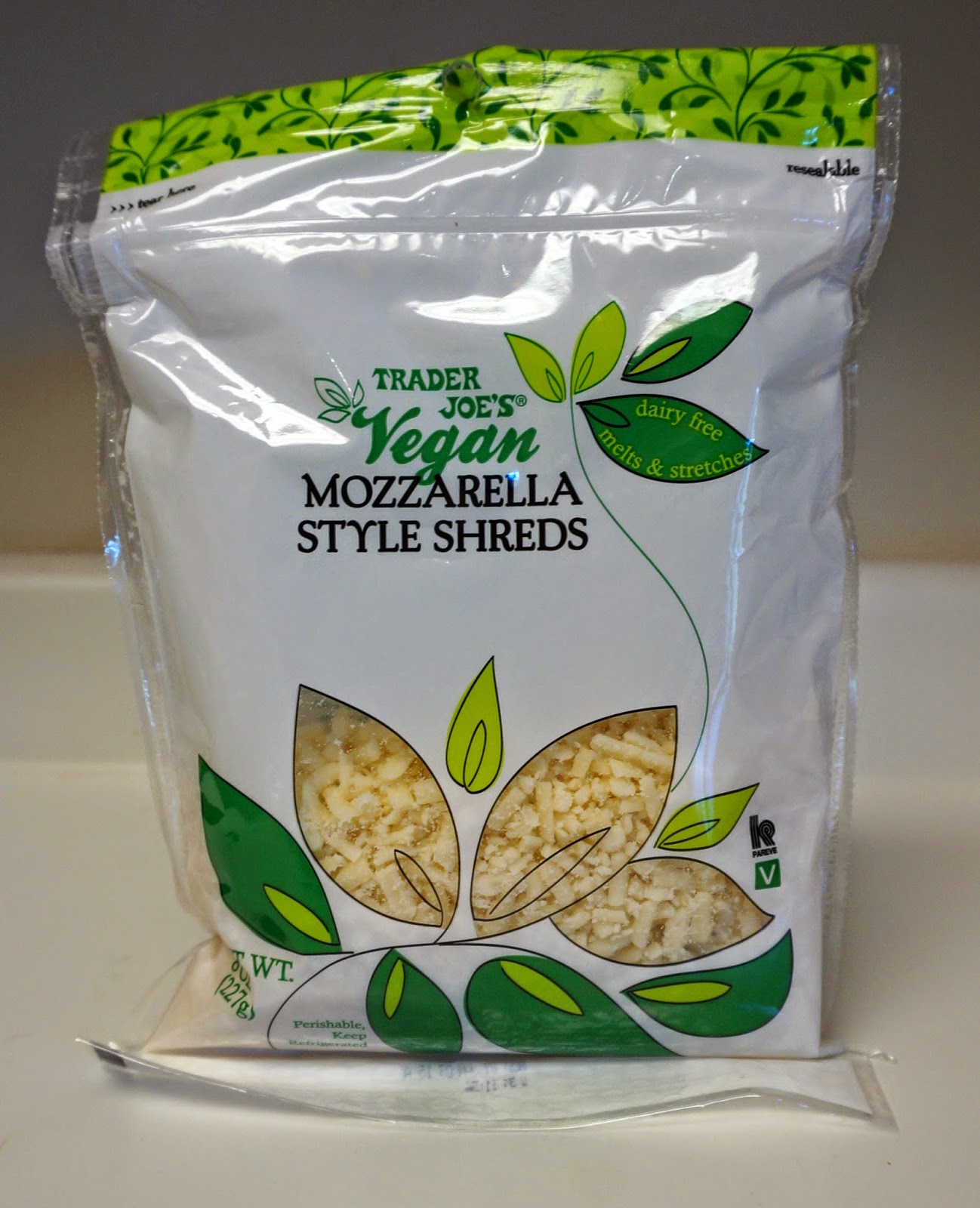 Exploring Trader Joe's Trader Joe's Vegan Mozzarella Style Shreds