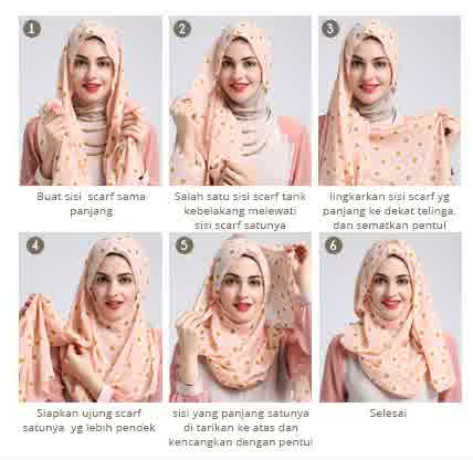 Tips Cara Memakai Jilbab yang Cantik dan Menarik