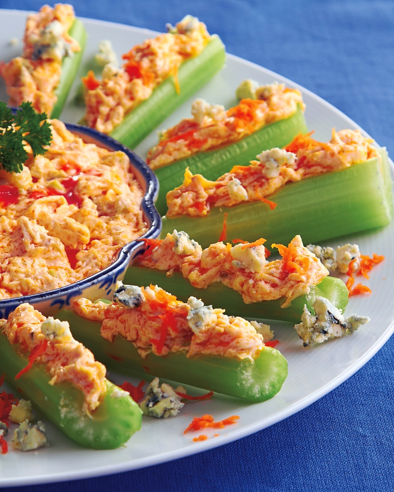 Bon Appetito! Buffalo Chicken Wing Dip