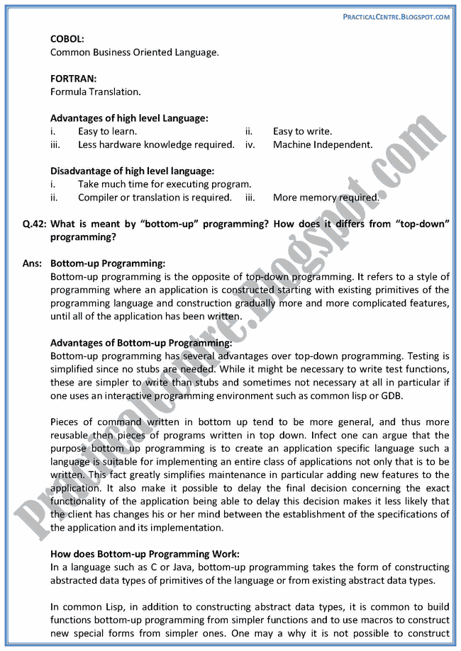 introduction-to-computer-descriptive-questions-answers-computer-ix