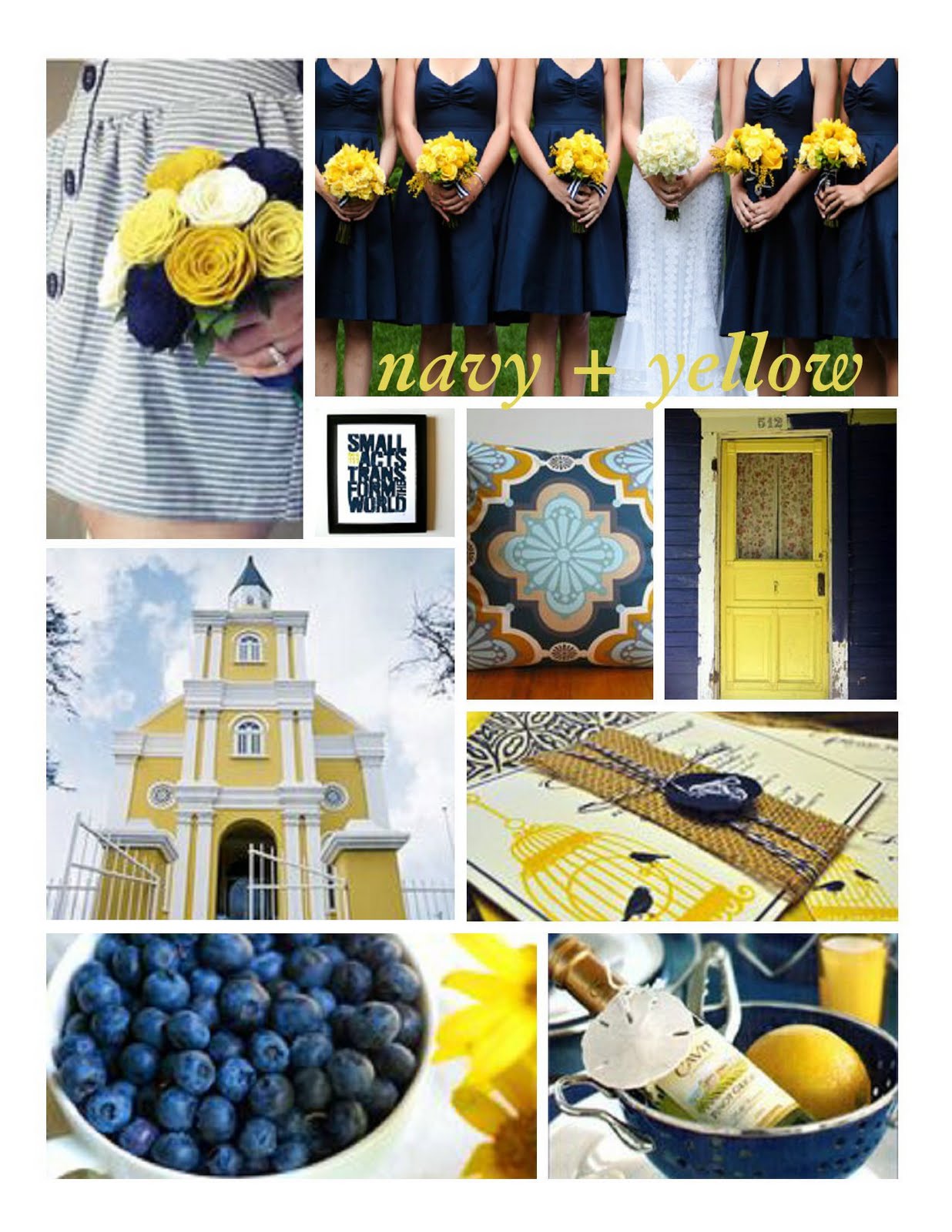 Navy Blue Wedding Decor Navy Blue Wedding Decor