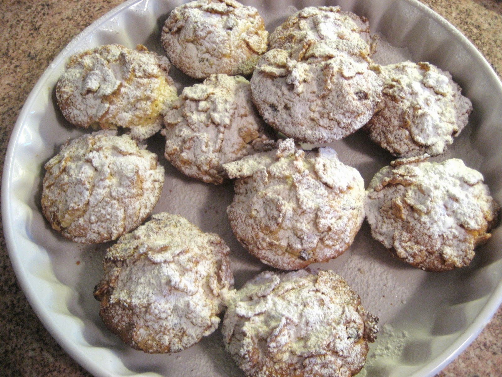 BISCOTTI AI CORNFLAKES ED UVETTA