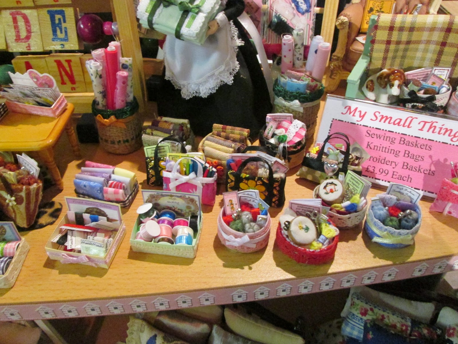 Dollshouse Trips and Shows Leeds Doll's House Fair, April 26th 2014