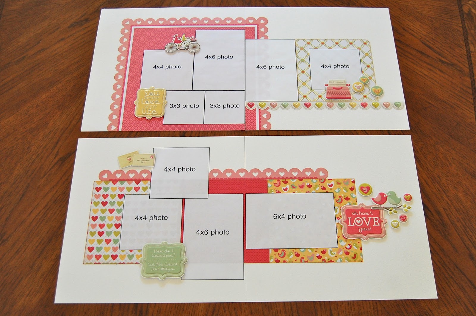 SCRAPBOOK GENERATION Six new page kits available...