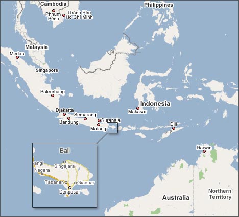 Bali Location