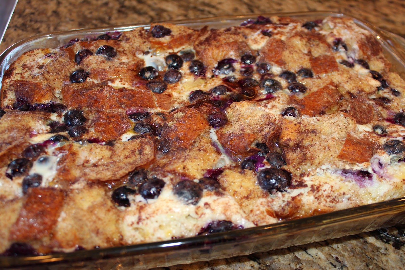 Bolling With 5 Blueberry Cheesecake French Toast