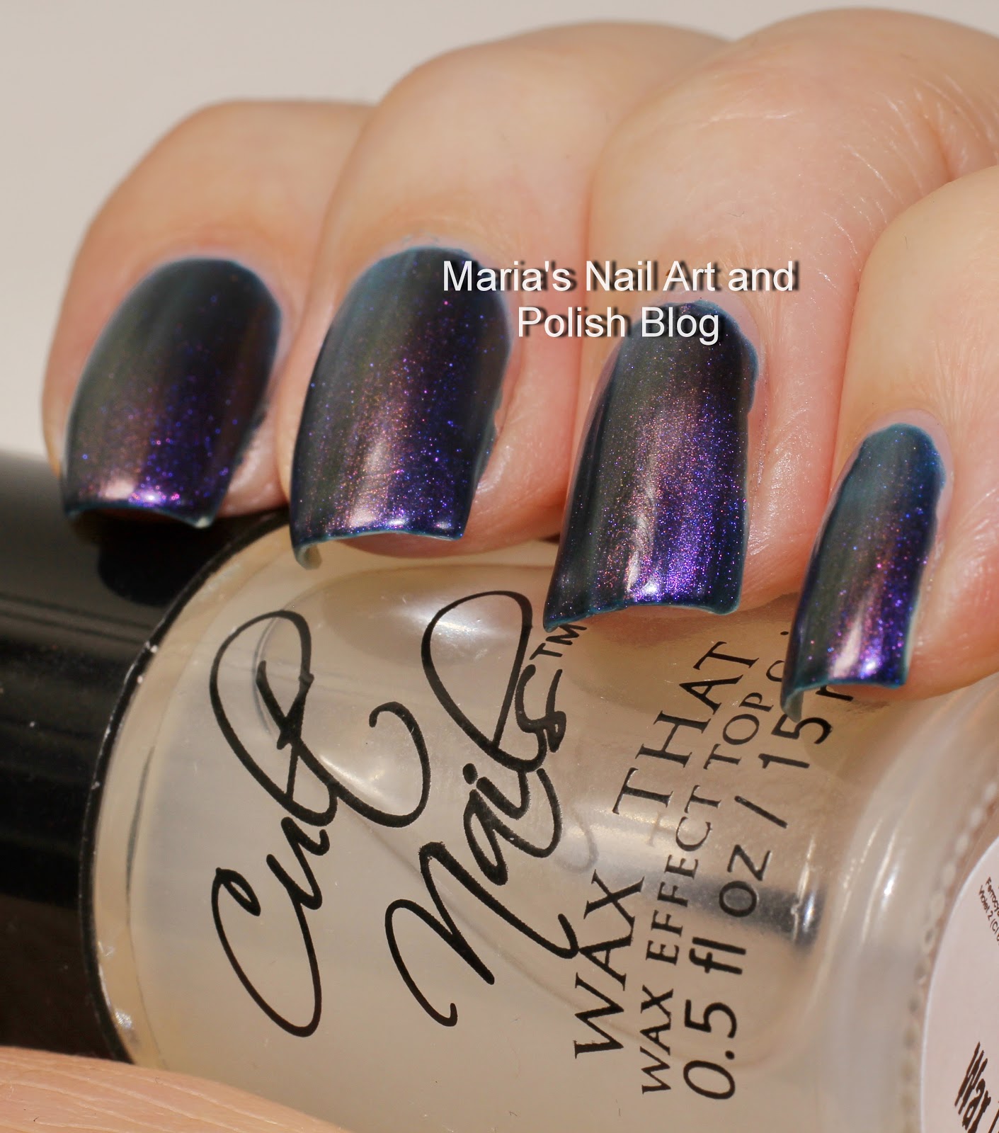 Marias Nail Art and Polish Blog Cult Wax That top coat over 6
