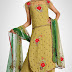 Brand New 2014 Ribbon Flowers and Thread Work Outfits by Designer Surily Goel