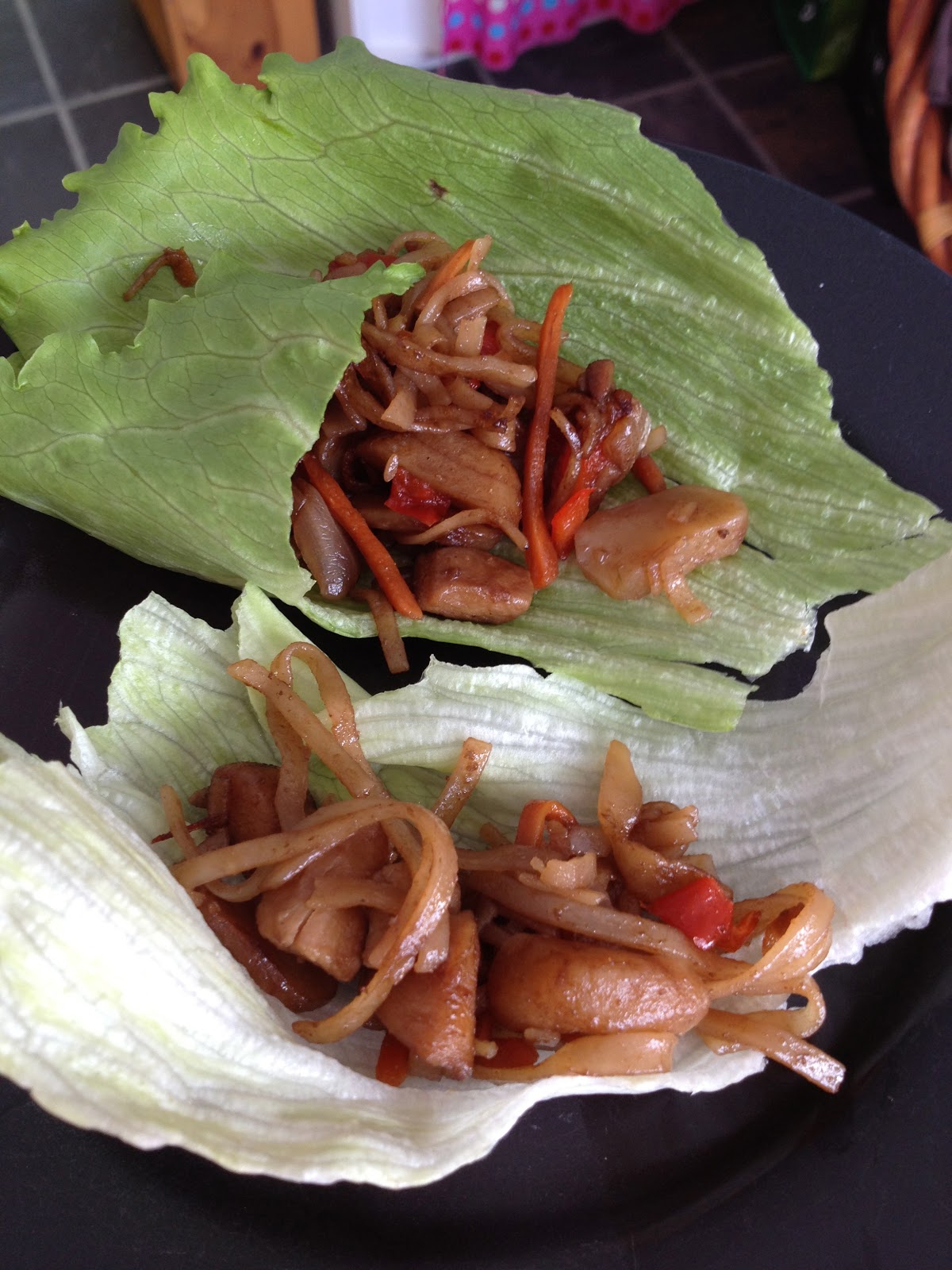 honesty | insight | and iced coffee.: chinese chicken lettuce wraps