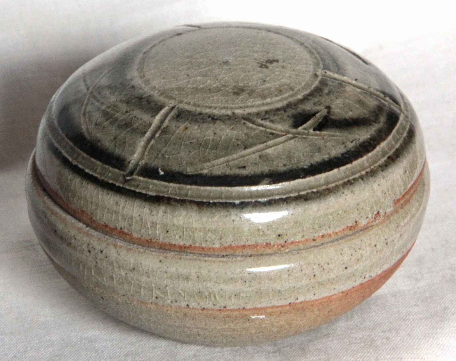 Curio Gifts Small Studio Pottery Lidded Stoneware Pot