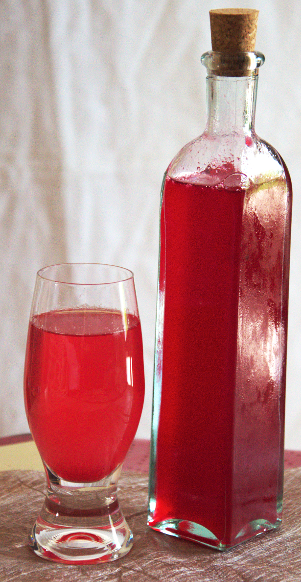 Le sirop de groseilles