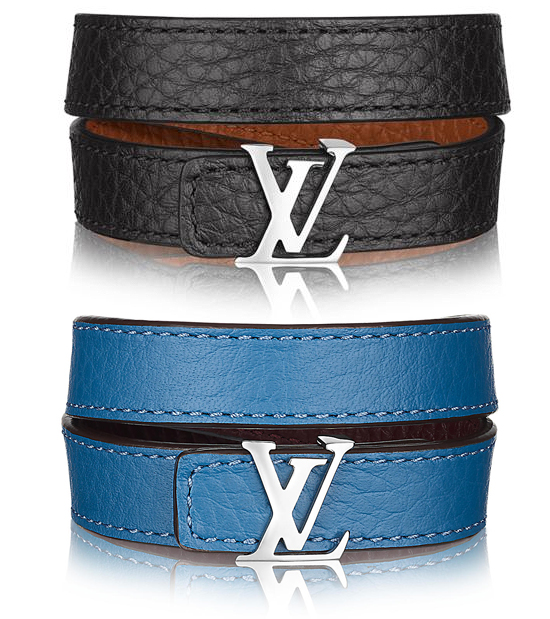 Louis Vuitton Bicolor LV Initials Taurillon Reversible Bracelet