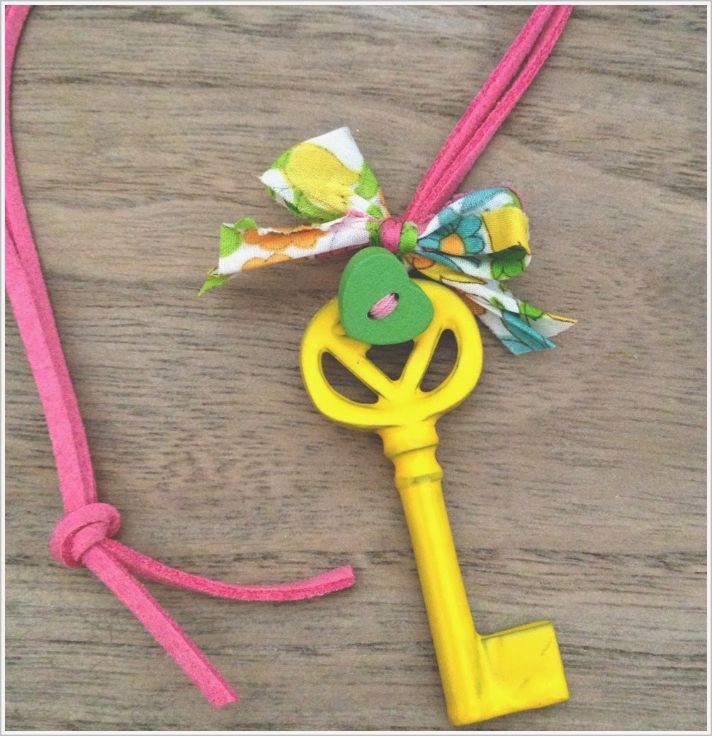 A Little Bit of Quiet DIY Painted Keys