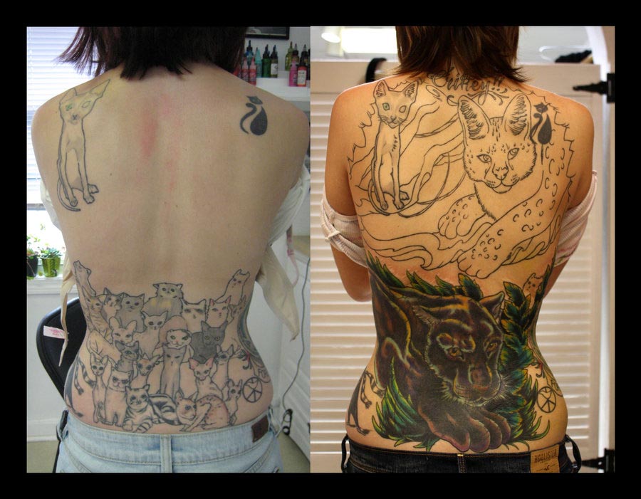 hannikate: cheetah print tattoos designs
