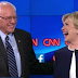Debate demócrata, Hillary Clinton se movió con solidez y comodidad 