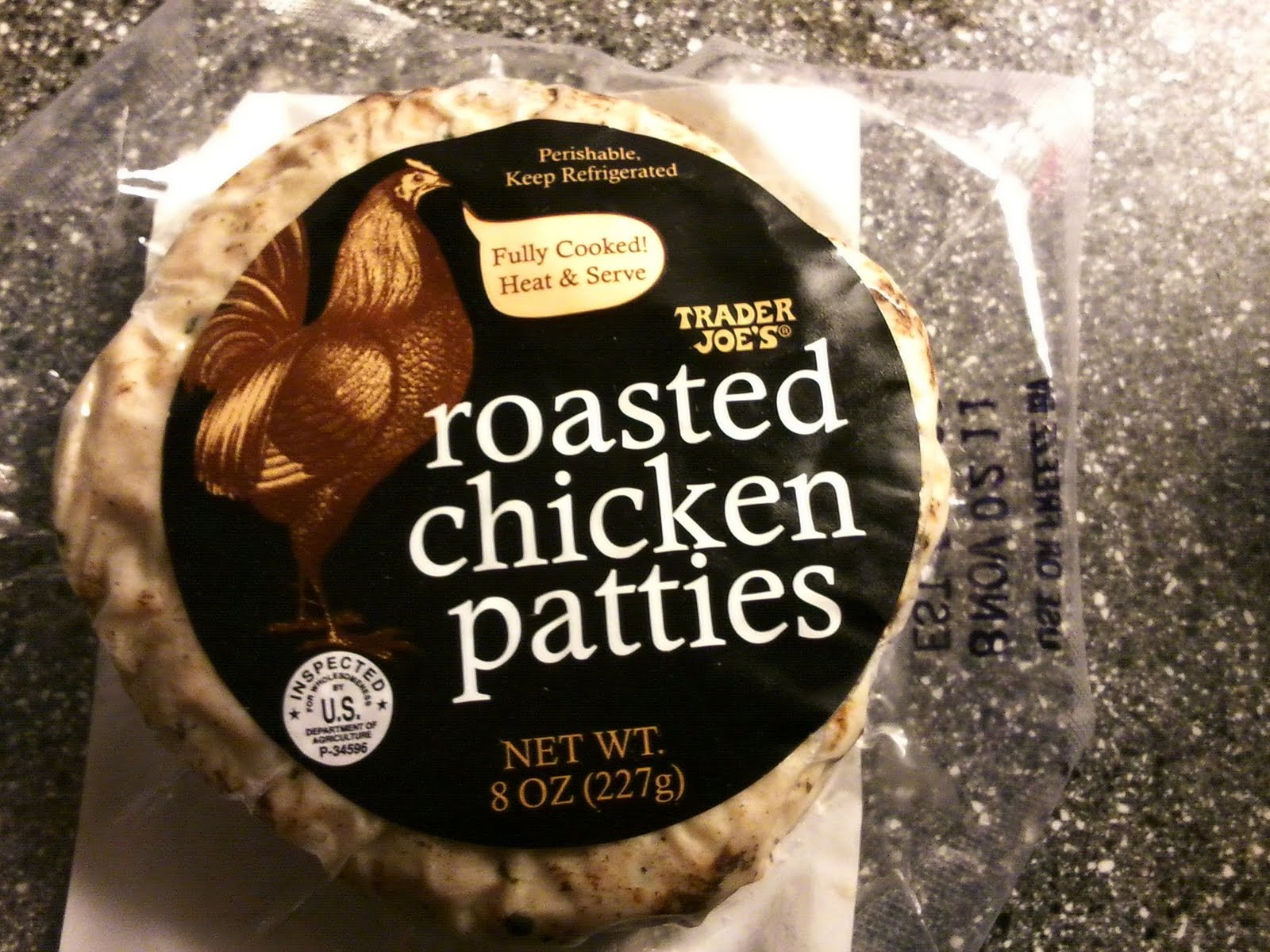 A Lifetime Loser Food Of The Day Roasted Chicken Patties