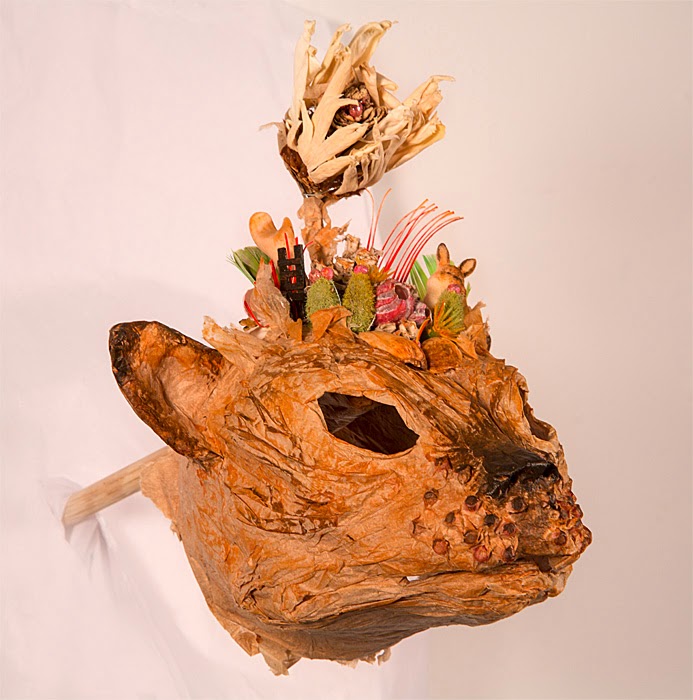 Menagerie Mask for a Bobcat