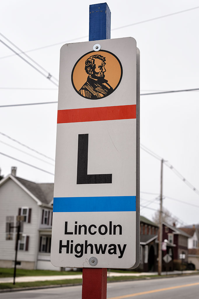 Lincoln Highway Sign - Everett, PA