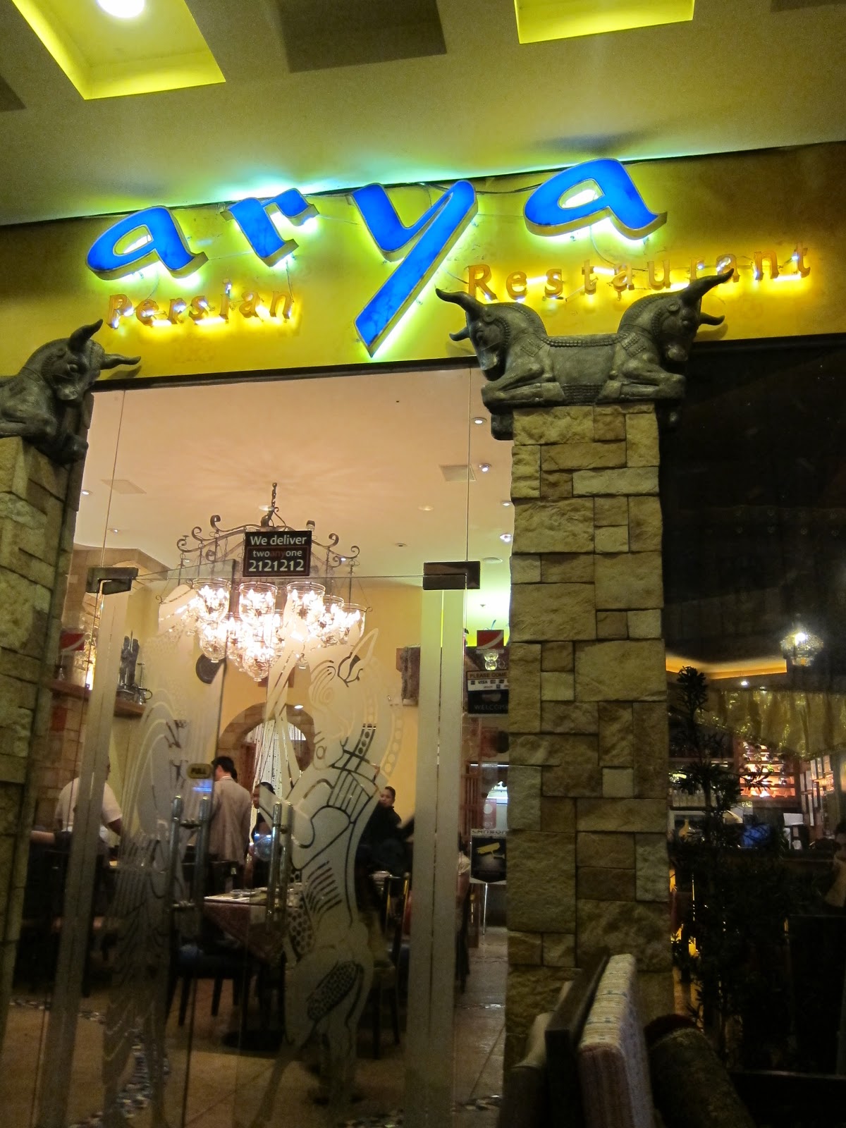 a cup of JOS' Arya Persian Restaurant