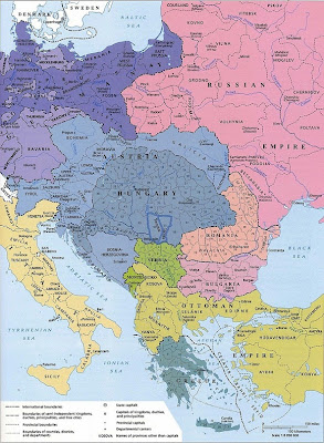 Kartta Keski-Euroopan Kuva
